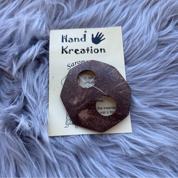 Hand Crafted Accessories - Hand Made Hawaiian Wooden Sarong Clip